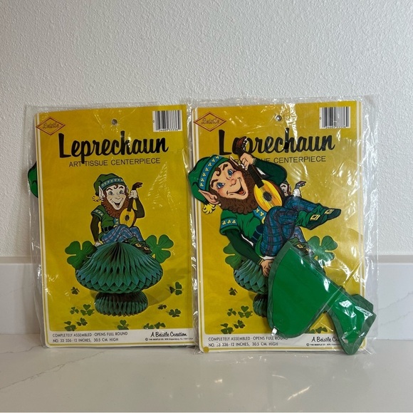 Vintage Leprechaun Party Decorations - Picture 1 of 3